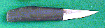 Click here for an enlarged image of the knife
and it's sheath.