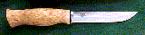 Click here for an enlarged image of the knife
and it's sheath.