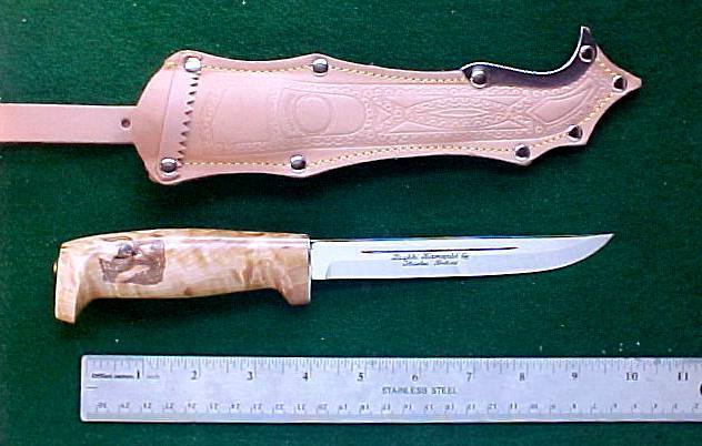 Jarvenpaa Scout Small Knife Scandi Viking Hunting Finland