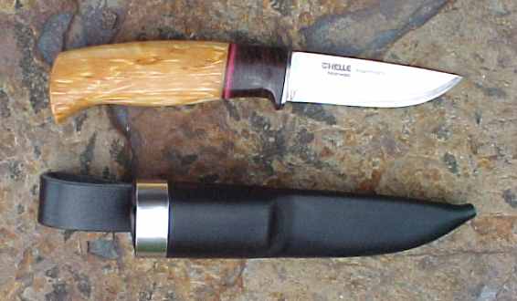 Helle Fossekallen Knife - Traditional Field Knife.