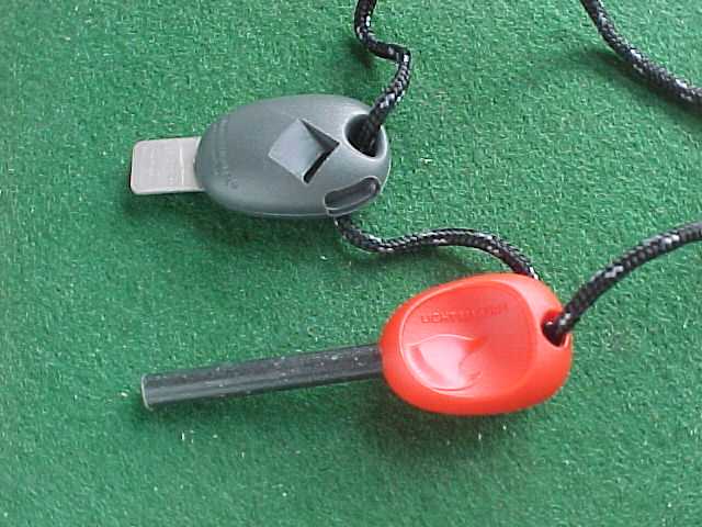 Light My Fire Firesteel Scout Orange + Emergency Whistle - Briquet