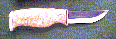 Click here for an enlarged image of the knife
and it's sheath.